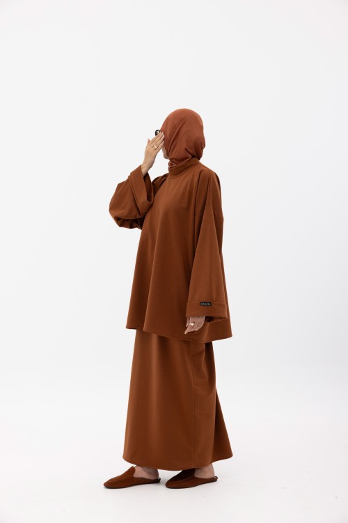 Jupe basic camel