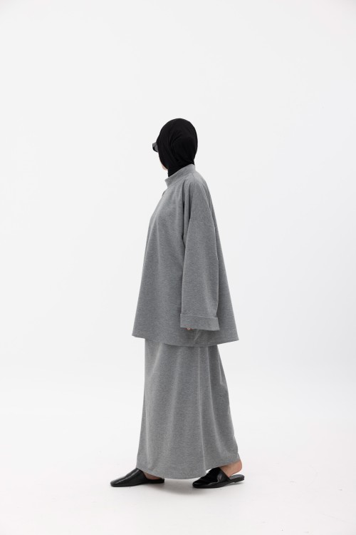 Sweat basic gris
