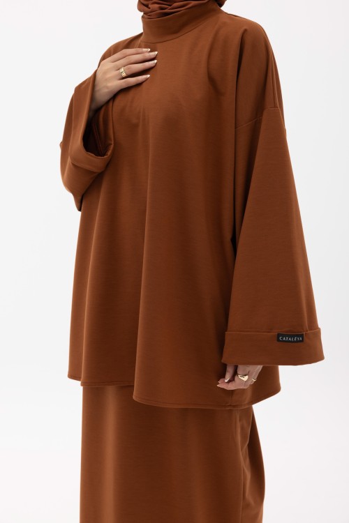 Sweat basic camel