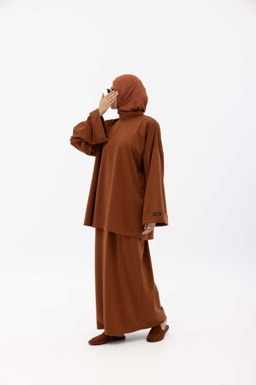 Sweat basic camel