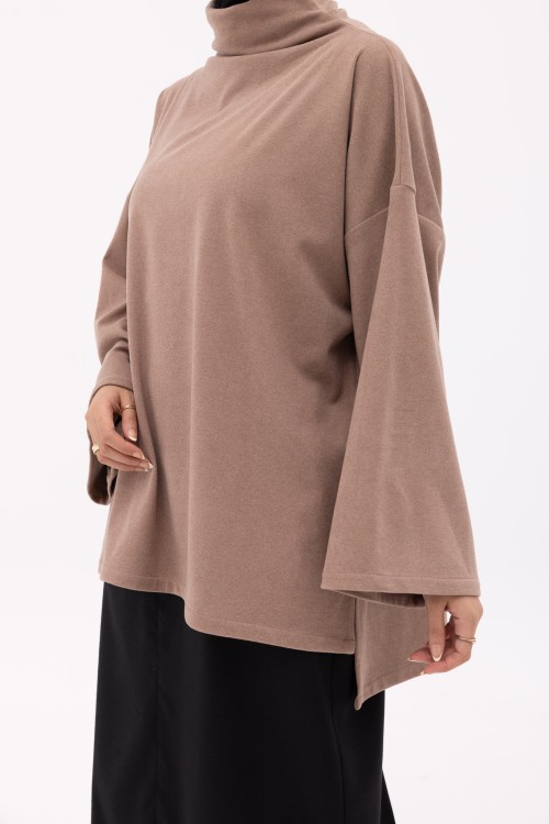 Pull Tan taupe