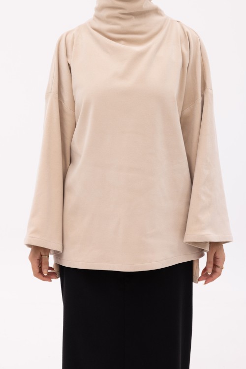 Pull Tan beige