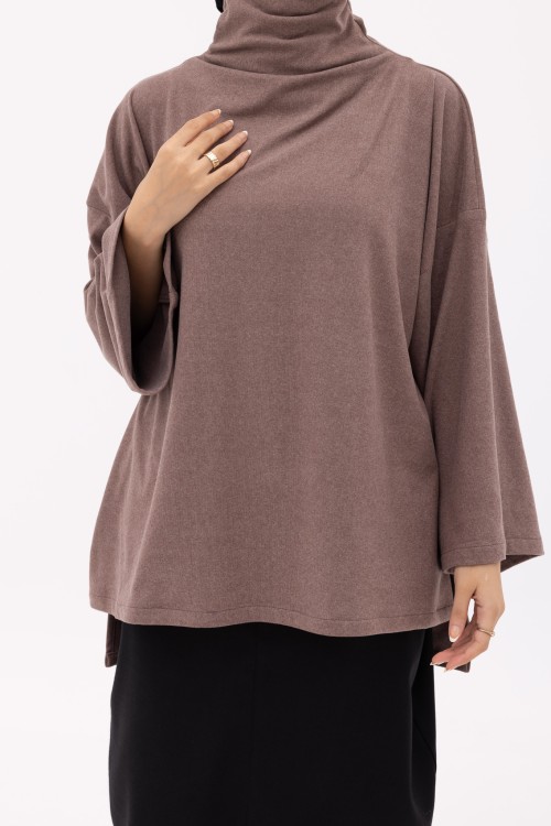 Pull Tan rhubarbe