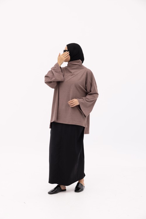 Pull Tan rhubarbe