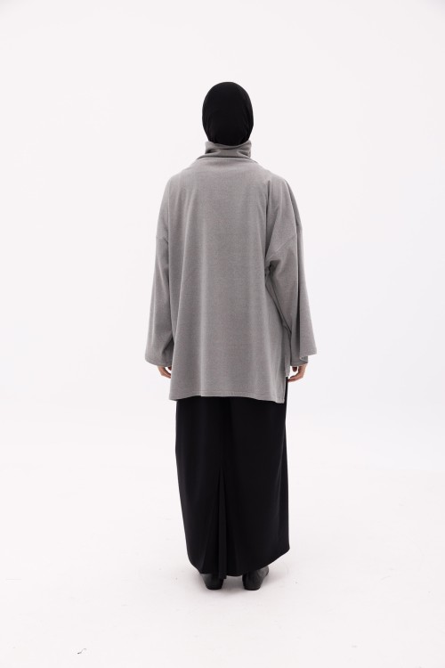 Pull Tan gris clair