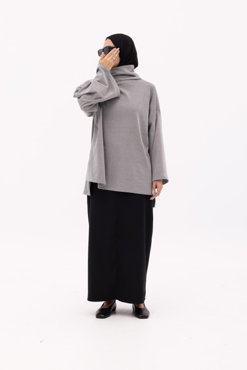 Pull Tan gris clair