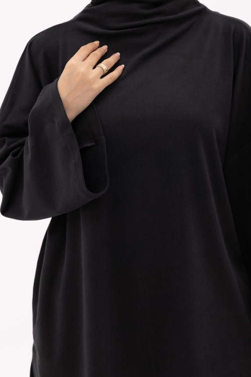 Pull Tan noir