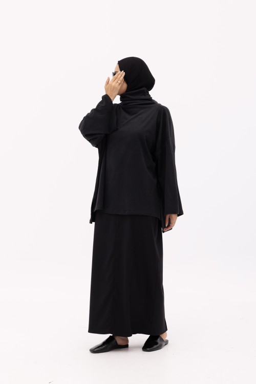 Pull Tan noir