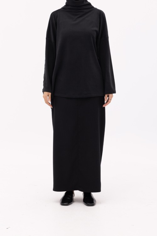 Pull Tan noir