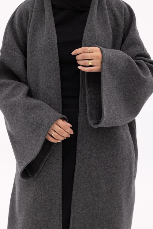 Shela coat gris anthracite