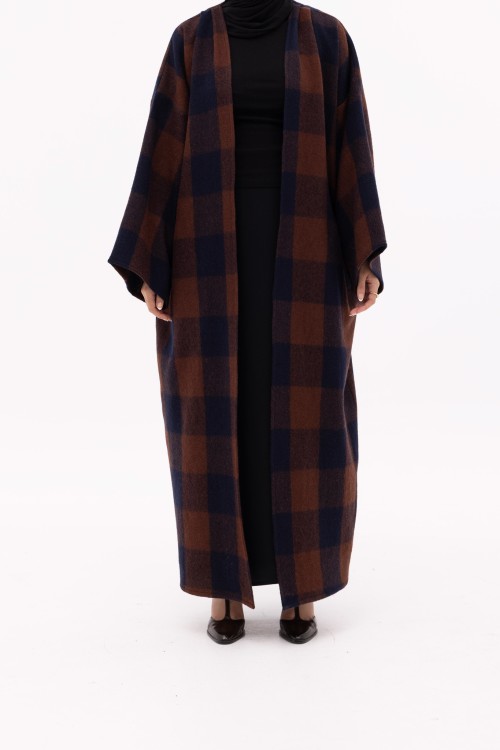 Shela coat marron