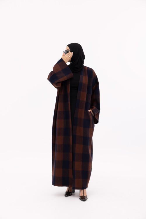 Shela coat marron