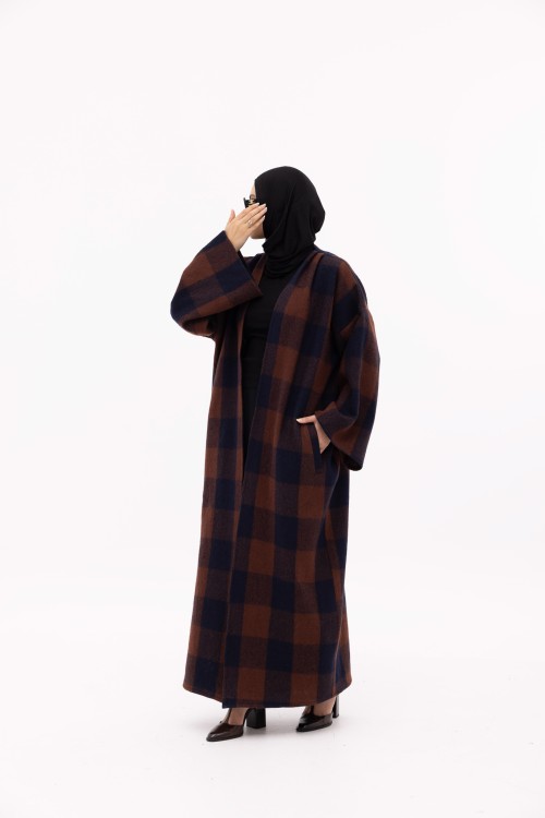 Shela coat marron