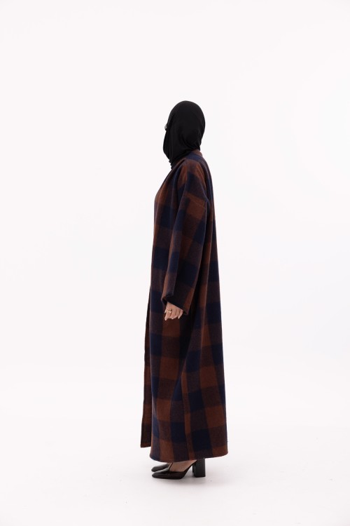 Shela coat marron
