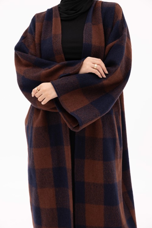 Shela coat marron