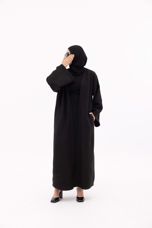 Shela coat noir