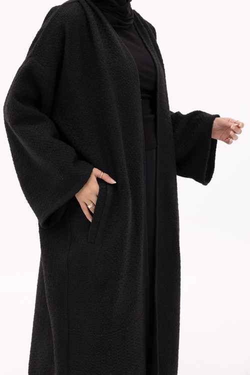 Shela coat noir
