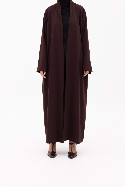 Abaya Nanoush marron