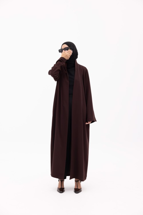 Abaya Nanoush marron