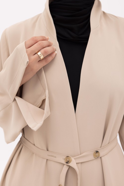 Abaya Nanoush beige