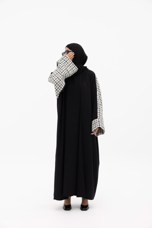 Abaya Gaby winter white