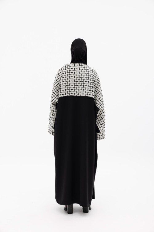 Abaya Gaby winter white