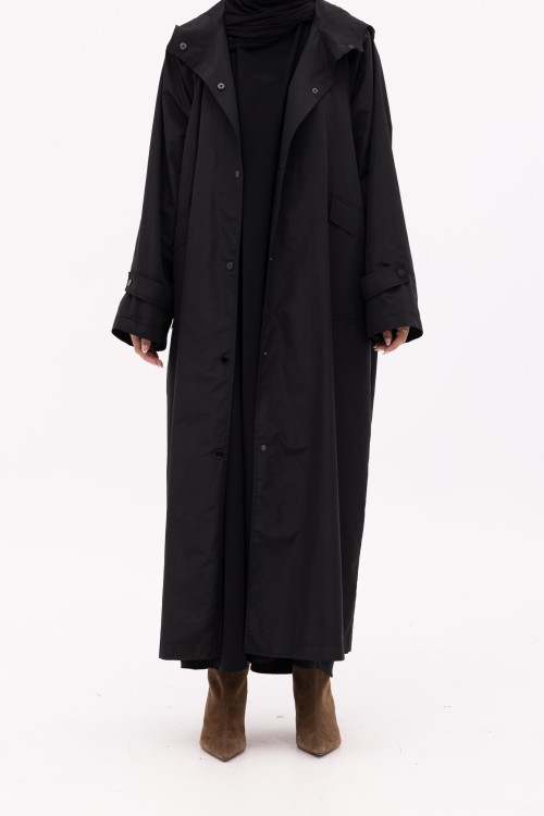 Imperméable Karla noir