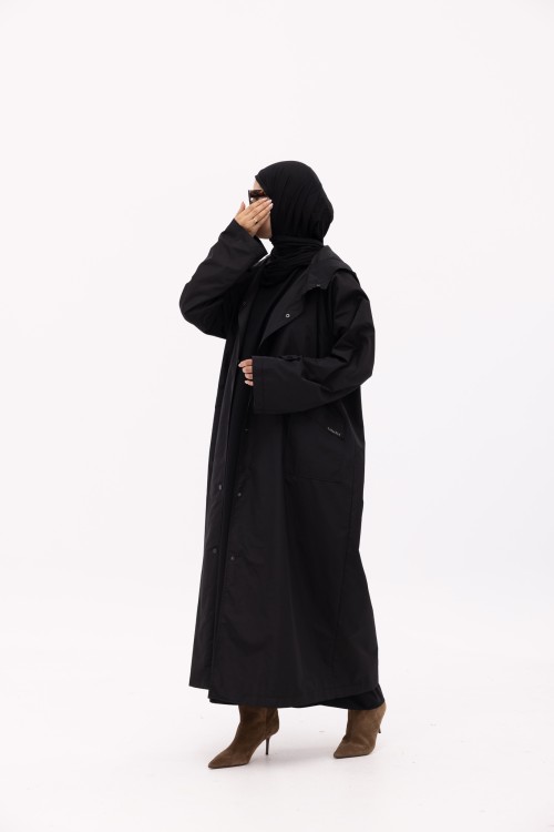 Imperméable Karla noir