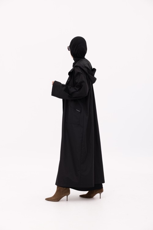 Imperméable Karla noir