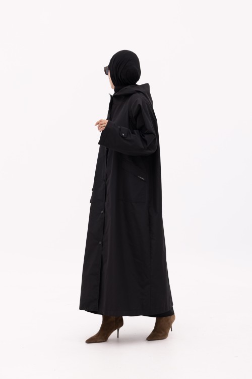 Imperméable Karla noir