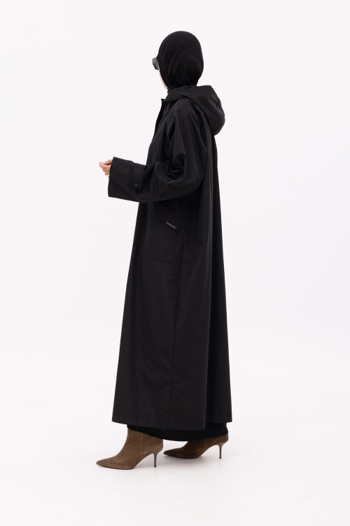Imperméable Karla noir