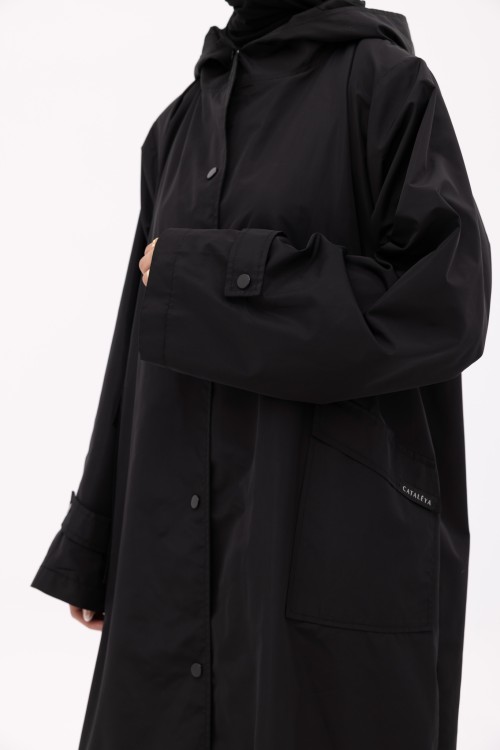 Imperméable Karla noir