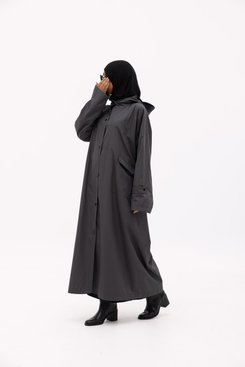 Imperméable Karla gris