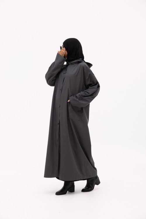 Imperméable Karla gris