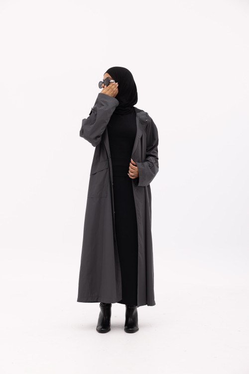 Imperméable Karla gris
