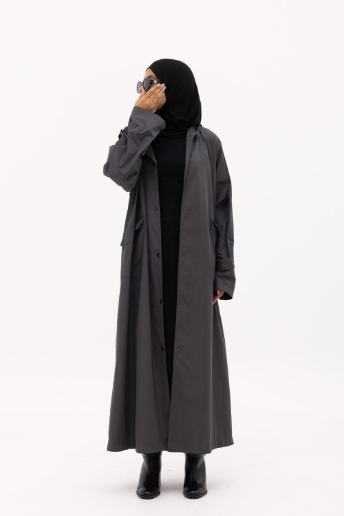 Imperméable Karla gris
