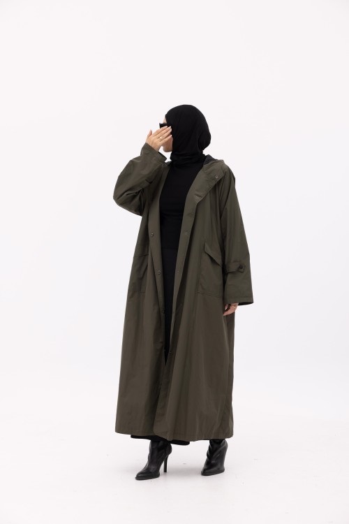 Imperméable Karla olive