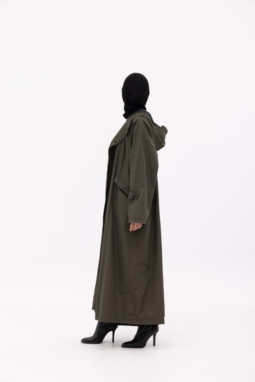 Imperméable Karla olive
