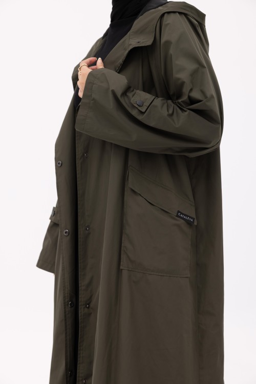 Imperméable Karla olive