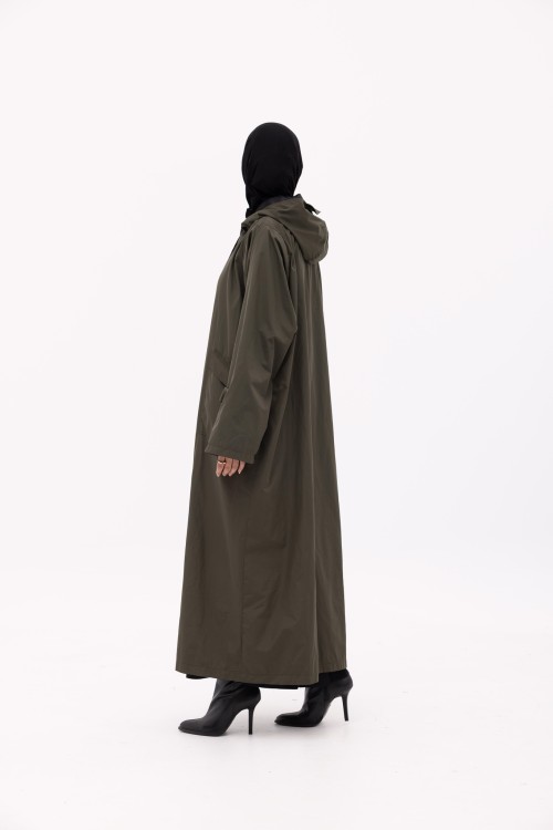 Imperméable Karla olive