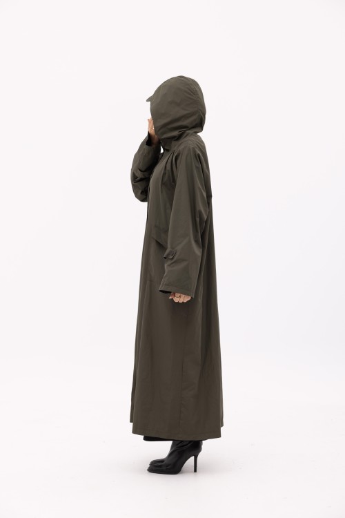 Imperméable Karla olive