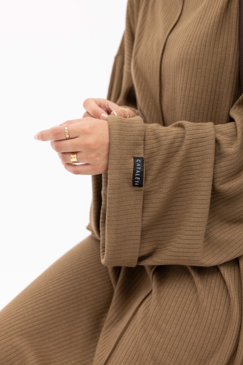 Robe Typhanie ocre