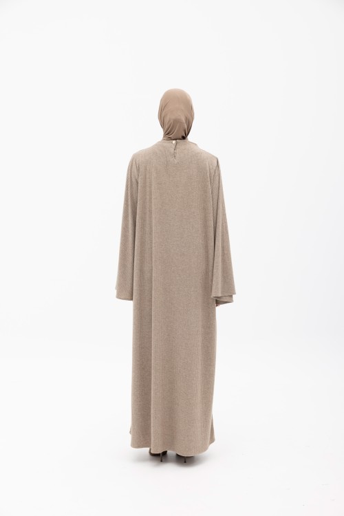 Robe Mathilde taupe
