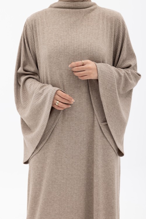 Robe Mathilde taupe
