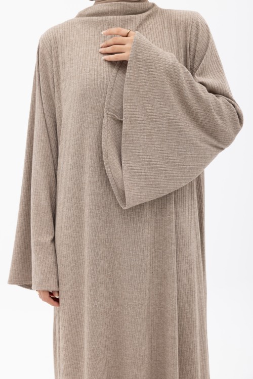 Robe Mathilde taupe