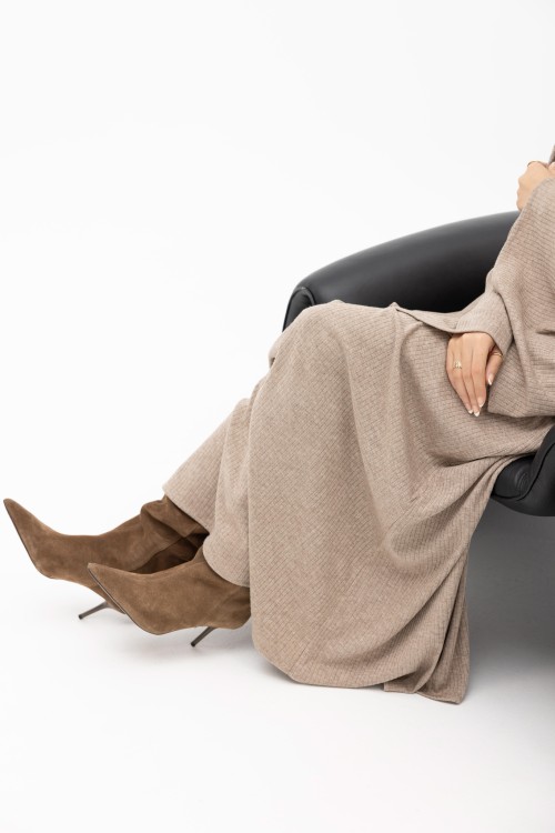 Robe Mathilde taupe