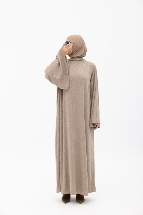 Robe Mathilde taupe