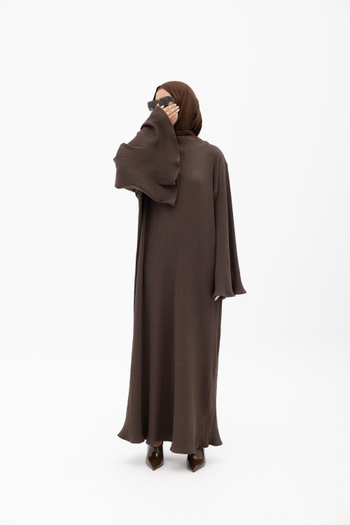 Robe Mathilde marron