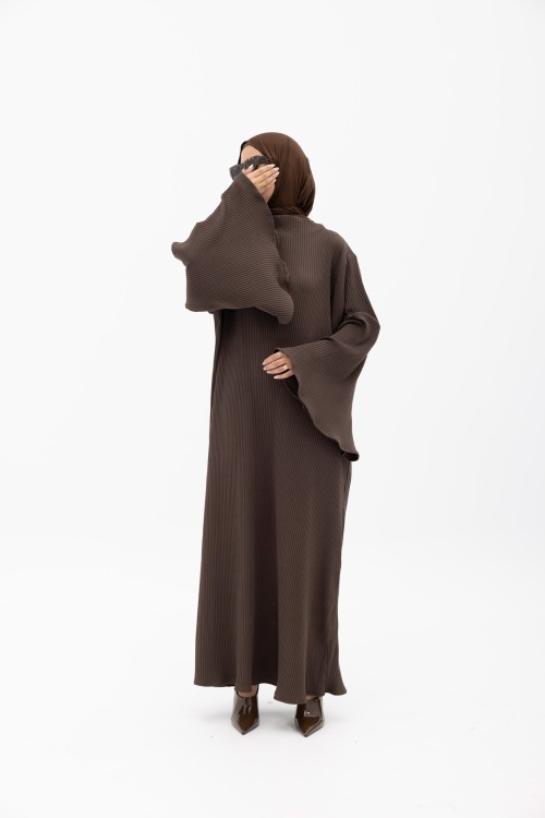 Robe Mathilde marron