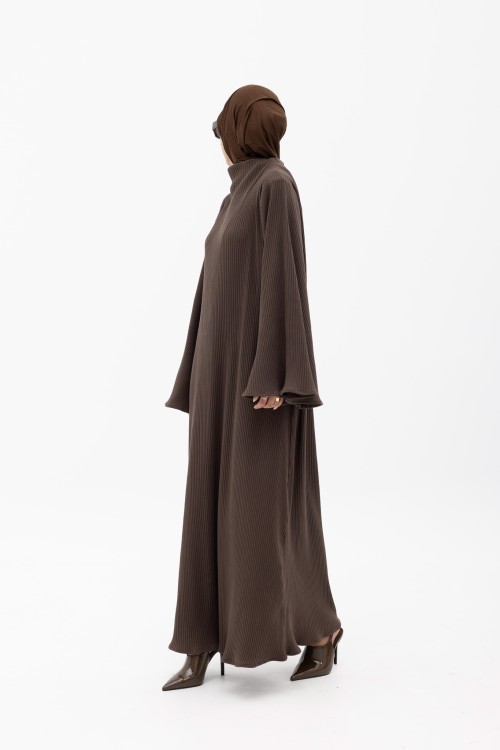 Robe Mathilde marron